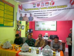 Plt. Camat Makassar Hadiri Deklarasi Damai Pemilu 2024 Kelurahan Bara Baraya Selatan