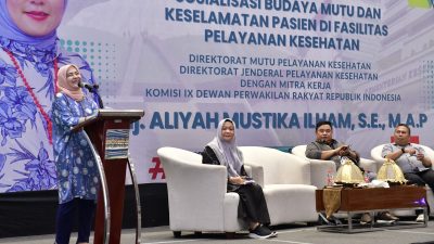 Aliyah Mustika Ilham Serukan Kemudahan Layanan Kesehatan Masyarakat pada Faskes