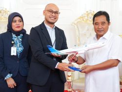Pj Gubernur Sulsel Minta Garuda Indonesia Tambah Rute Penerbangan Domestik dan Internasional