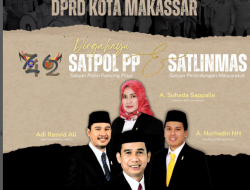 DPRD Makassar Apresiasi dan Beri Dukungan HUT Satpol PP dan Satlinmas
