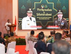 Sambut Kajati Baru Sulsel, Pj Gubernur Bahtiar Bangun Perkenalan Lewat Temu Silaturahmi