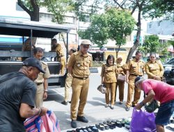 Camat Makassar Bersama Satpol dan Lurah Sekecamatan, Tertibkan PK 5