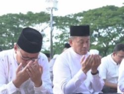 Salat Id Bersama Warga Makassar di Karebosi, Danny Pomanto: Semangat Berkurban Makin Baik