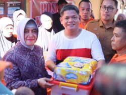 Kunjungi Korban Kebakaran di Jalan Maccini Gusung, Camat Makassar Dampingi Ketua TP PKK Indira