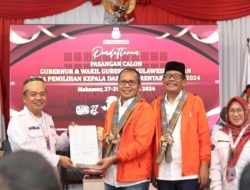 Pilgub Sulsel 2024, Danny Pomanto-Azhar Arsyad Daftar Ke KPU Sulsel