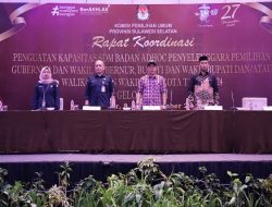 Tingkatkan Kapasitas SDM Badan Adhoc Penyelenggara Pemilihan: KPU Sulsel Selenggarakan Rapat Koordinasi Bersama PPK
