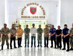 Pjs Wali Kota-Dandim 1408 Kolaborasi Antisipasi Kekeringan di Kota Makassar