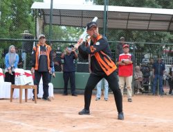 Pjs Wali Kota Makassar Resmi Buka Kejuaraan Softball Cup Tingkat Pelajar SMP