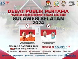 Momen Meyakinkan Masyarakat, KPU Sulsel Gelar Debat Kandidat Cagub/Cawagub Besok