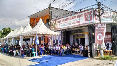 Membludak! Kampanye Paslon Mulia di Kelurahan Mangasa Kecamatan Tamalate