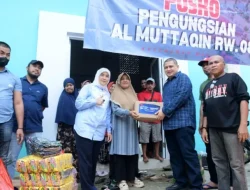 Pasangan Walikota Makassar Terpilih Appi-Aliyah Salurkan Bantuan untuk Korban Banjir di Kelurahan Manggala
