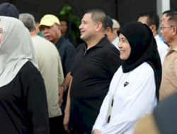 Munafri-Aliyah Hadiri Gladi Bersih di Monas Jelang Pelantikan sebagai Wali Kota dan Wakil Wali Kota Makassar