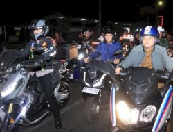 Ketua DPRD Makassar Bersama Forkopimda Tinjau Pos Pengamanan Idulfitri 1446 H