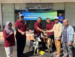 JELANG IDUL ADHA 1446 H,  GMTD SALURKAN HEWAN QURBAN UNTUK MASYARAKAT SEKITAR