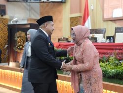 Pelantikan Apiaty Amin Syam, Lengkapi Formasi DPRD Makassar