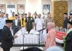 Apiaty Amin Syam Resmi Dilantik, DPRD Makassar Kembali Lengkap