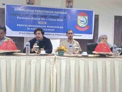 Irfan Malluserang Dorong Pemerataan Mutu Pendidikan Lewat Sosialisasi Perda