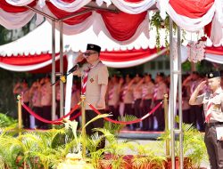 Sekda Sulsel Pimpin Apel Besar Hari Pramuka ke-64 di Barru