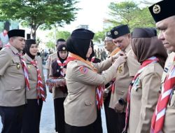 Ketua DPRD Makassar Raih Lencana Darma Bakti atas Dedikasi di Gerakan Pramuka