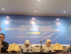 DPRD Makassar Gelar Sosialisasi Perda Pelayanan Kesehatan, Bahas Peningkatan Layanan Publik