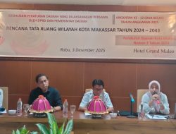 Wujudkan Pembangunan Berkelanjutan, Mesakh Raymond Sosialisasikan Perda RTRW Makassar 2024–2043
