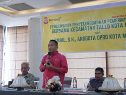 Ismail Gelar Pengawasan Pemerintahan Daerah, Bahas Kinerja Pelayanan Kecamatan Tallo