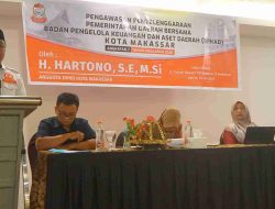 Hartono Dorong Tata Kelola Keuangan dan Aset Daerah yang Transparan, DPRD Makassar Gelar Pengawasan Bersama BPKAD